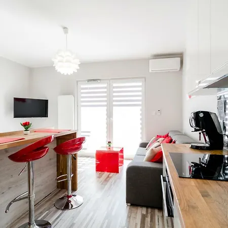 Appartement Tulip - Czerwone Studio Z Parkingiem Poznań